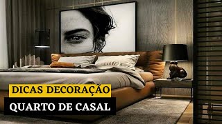 99 MODELOS DE DECORAÇÃO DE QUARTOS DE CASAL Dicas e ideias [upl. by Nidraj]