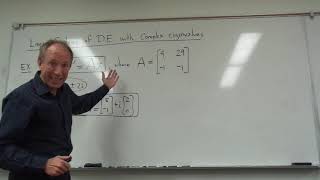 Linear Systems of DE with Complex Eigenvalues [upl. by Kilar]