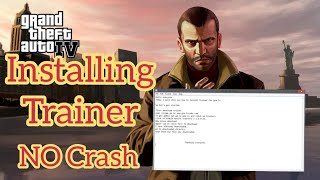 How to install trainer for GTA IV  No Crash GTA [upl. by Lodge187]