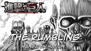 Attack On Titan  The Rumbling  Manga Animation [upl. by Pirnot]