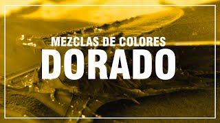 COMO HACER EL COLOR DORADO 🥇 Mezclas de Colores Paso a Paso [upl. by Margi]