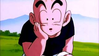 DragonBallZ Krillin Throws a Rock At Goku [upl. by Sacks]