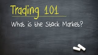 Trading 101 What is the Stock Market [upl. by Ogdan]