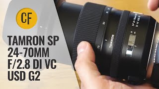 Tamron SP 2470mm f28 Di VC USD G2 lens review with samples Fullframe amp APSC [upl. by Ikkir]