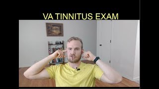 VA Hearing Exam  Tinnitus [upl. by Navek401]