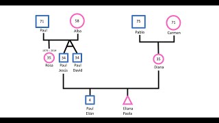 Genogramas Construcción Básica [upl. by Luz]
