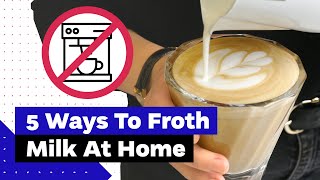 How To Froth Milk At Home Best Milk Frothers Review [upl. by Eninahpets86]