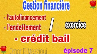 Gestion financière  le choix du mode de financement crédit bail [upl. by Neelik19]