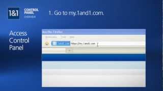 Introduction to the 1amp1 Control Panel [upl. by Nylessej616]