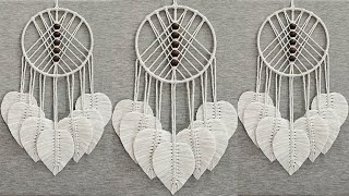 DIY Atrapasueños en MACRAME  paso a paso  DIY Macrame Dreamcatcher Tutorial [upl. by Bruce]