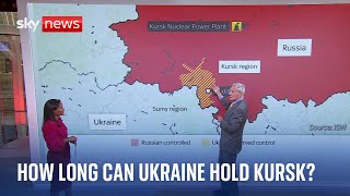 UkraineRussia war How long can Ukraine hold Kursk [upl. by Carmena]