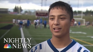 High School Football Team Too Good Nobody Wanted To Play Them  NBC Nightly News [upl. by Belmonte]