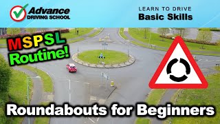 Roundabouts for Beginners  Learn to drive Basic skills [upl. by Atteoj]