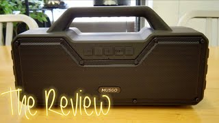 MUSGO Portable Bluetooth Speaker  The Review [upl. by Cita]