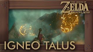 Zelda Breath of the Wild  All Igneo Talus Locations [upl. by Sherrard880]