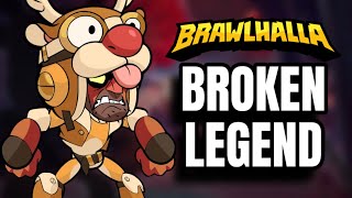 The Most BROKEN Legend That No One Plays In Brawlhalla [upl. by Enileuqkcaj]