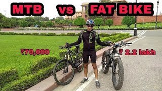 FAT BIKE vs MTB  which one should you buy [upl. by Nobel]