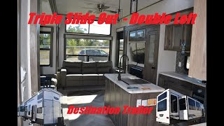 Tiny Home OR 2020 Salem Grand Villa 42DL Loft by Forestriver RVs  Couchs RV Nation a RV Walkthrough [upl. by Saddler79]