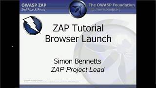 ZAP Tutorial  Browser Launch [upl. by Swan]