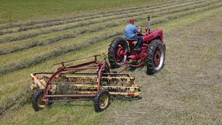 Raking TwoDay Hay [upl. by Watkin]