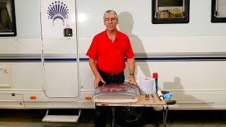 How to change a rooflight part 1 – expert advice from Practical Motorhomes Diamond Dave [upl. by Disini274]