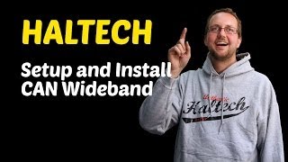 Haltech DIY Installing and Setting Up a CAN Wideband Controller [upl. by Adalheid691]