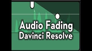 Fading Audio with Davinci Resolve [upl. by Neuberger83]