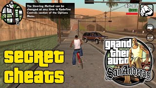 Top 5 Secrets Cheat For Gta San Andreas 2020 [upl. by Gleda]