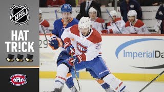 Alex Galchenyuk collects second career hat trick in 400th NHL game [upl. by Anerok]