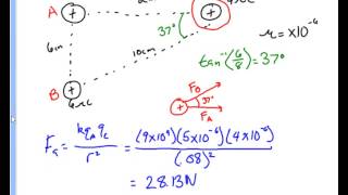 Coulombs Law with Angles [upl. by Deidre121]