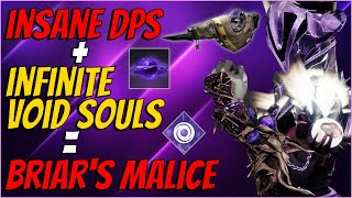 The BEST Void Warlock Build Using Briarbinds Outputs INSANE DPS [upl. by Tamis]