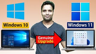 Windows 10 to Windows 11  Genuine Upgrade StepByStep [upl. by Dodds]