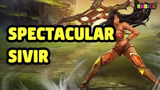 SPECTACULAR SIVIR SKIN SPOTLIGHT  LEAGUE OF LEGENDS [upl. by Adnoek]