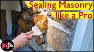 Sealing Stone Veneer [upl. by Sarene]