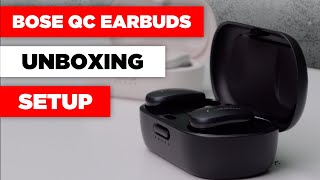 Bose Quiet Comfort Earbuds  How To Setup [upl. by Llert]