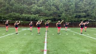 University of Georgia Majorettes and Feature Twirler 2020 [upl. by Enrico]