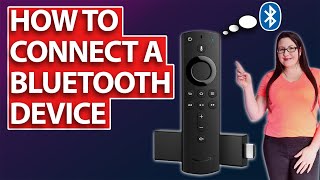 CONNECT ANY BLUETOOTH DEVICE TO YOUR FIRESTICK amp FIRE TV [upl. by Nodnyl689]