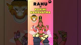 Rahu in Rohini Nakshatra Unlimited Wealth For Artists [upl. by Carothers]