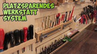 DAS Ordnungssytem für die Heimwerker Werkstatt French Cleat System  1 [upl. by Teemus]