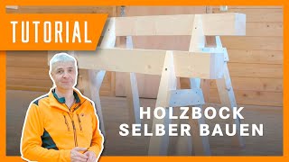 DIY Holzbock selber bauen  Anleitung für den perfekten Holzspalter  BaySF [upl. by Erda]