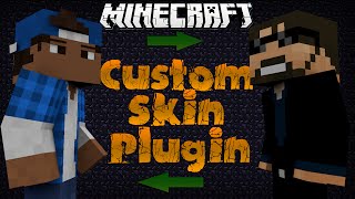 Custom Skin Plugin  Minecraft [upl. by Romeo537]