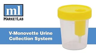 Marketlab Demonstrates the VMonovette Urine Collection System [upl. by Odlonyer747]