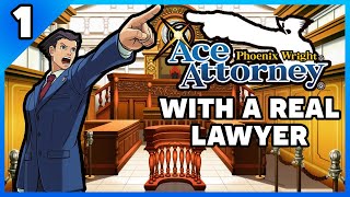 Phoenix Wright Ace Attorney Playthrough with an Actual Lawyer Part 1 [upl. by Hsakiv]