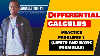 DIFFERENTIAL CALCULUS Limits and Basic Formulas [upl. by Rhys788]