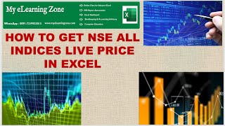 NSE All Indices Live Data in Excel [upl. by Enoch]