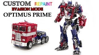 Transformers Movie Legendary Optimus Prime Custom repaint Evasion Optimus Prime Truck Car Robot Toys [upl. by Aekim474]