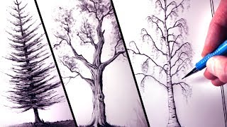 How to Draw Trees [upl. by Anoirb]