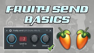 Fruity Send BASICS  Add Reverb amp Effects  FL Studio Tuts [upl. by Jens364]