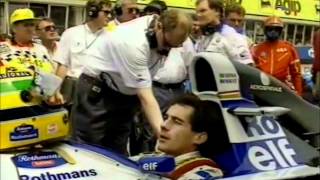 Ayrton Senna last race 1994 [upl. by Enyrb]