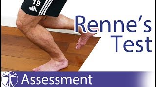 Rennes Test  Iliotibial Band Friction Syndrome ITBS [upl. by Onaivatco596]